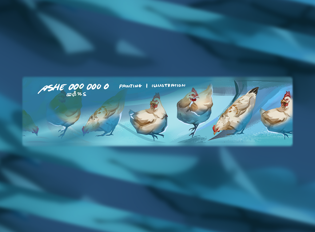 Chickens - Social Media Profile Banner